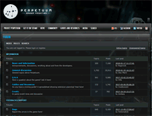 Tablet Screenshot of forums.perpetuum-online.com