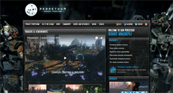 Desktop Screenshot of perpetuum-online.com